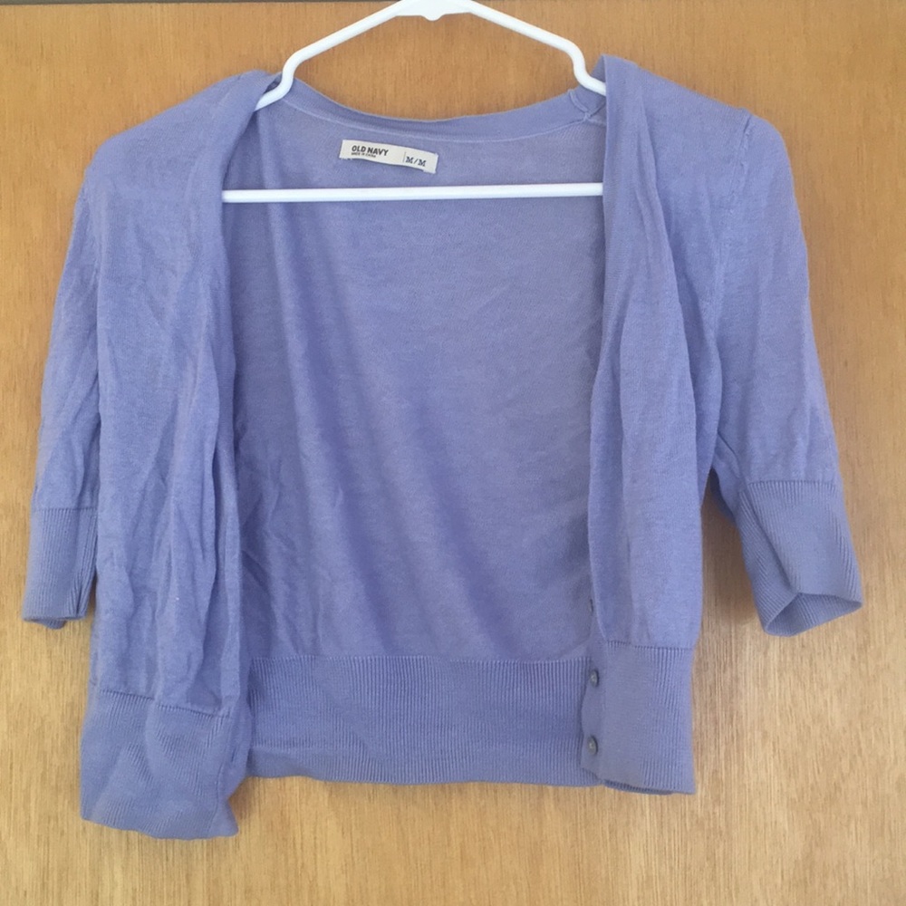 Old navy crop cardigan
